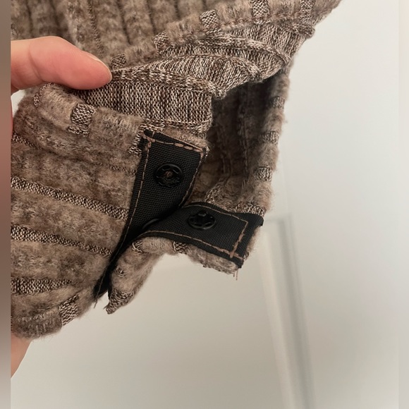 Two Mock Neck Ribbed Bodysuits! XS - Picture 5 of 7